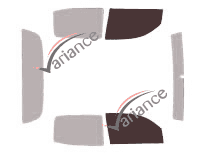 Glazing template - front window kit - Toyota Tacoma (2) Pick-up 4 doors (2005 - 2015) Glazing template - front window kit - Toyota Tacoma (2) Pick-up 4 doors (2005 - 2015)