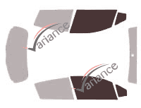 Glazing template - front window kit - Toyota Yaris (3) 5 doors (2011 - 2020) Glazing template - front window kit - Toyota Yaris (3) 5 doors (2011 - 2020)