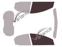 Glazing template - front window kit - Toyota Yaris (4) 5 doors (since 2020) Glazing template - front window kit - Toyota Yaris (4) 5 doors (since 2020)