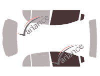 Glazing template - front window kit - Toyota Yaris (2) 5 doors (2005 - 2011) Glazing template - front window kit - Toyota Yaris (2) 5 doors (2005 - 2011)