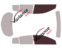 Glazing template - front window kit - Toyota Yaris (3) XL 5 doors (2017 - 2020) Glazing template - front window kit - Toyota Yaris (3) XL 5 doors (2017 - 2020)