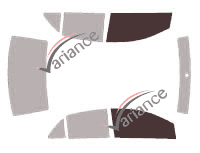 Glazing template - front window kit - Toyota Yaris (2) Berline 4 doors (2005 - 2011) Glazing template - front window kit - Toyota Yaris (2) Berline 4 doors (2005 - 2011)