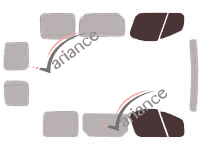 Glazing template - front window kit - Opel Vivaro (A) Court 6 doors (2002 - 2015) Glazing template - front window kit - Opel Vivaro (A) Court 6 doors (2002 - 2015)