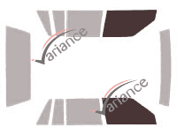 Glazing template - front window kit - Volvo 740-760 Berline 4 doors (1982 - 1998) Glazing template - front window kit - Volvo 740-760 Berline 4 doors (1982 - 1998)