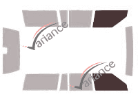 Glazing template - front window kit - Volvo 740-760 Break 5 doors (1982 - 1998) Glazing template - front window kit - Volvo 740-760 Break 5 doors (1982 - 1998)