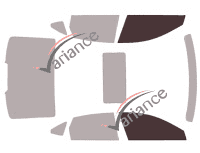 Glazing template - front window kit - Volvo S90 (1) 4-door sedan (since 2016) Glazing template - front window kit - Volvo S90 (1) 4-door sedan (since 2016)