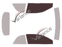 Plantilla de acristalamiento - Kit de ventana delantera - Volvo C70 (1) Convertible de 2 puertas (1997 - 2005) Plantilla de acristalamiento - Kit de ventana delantera - Volvo C70 (1) Convertible de 2 puertas (1997 - 2005)