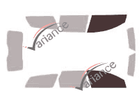 Plantilla de acristalamiento - kit de ventana delantera - Volvo V50 Estate 5 puertas (2004 - 2012) Plantilla de acristalamiento - kit de ventana delantera - Volvo V50 Estate 5 puertas (2004 - 2012)