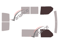 Glazing template - front window kit - Volkswagen Transporter T4 (4) Utilitaire 5/6 doors (1990 - 2003) Glazing template - front window kit - Volkswagen Transporter T4 (4) Utilitaire 5/6 doors (1990 - 2003)