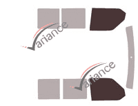 Gabarit vitrage - kit vitres avant - Volkswagen Transporter T4 (4) Utilitaire 4/5/6 portes (1990 - 2003) Gabarit vitrage - kit vitres avant - Volkswagen Transporter T4 (4) Utilitaire 4/5/6 portes (1990 - 2003)
