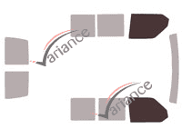 Glazing template - front window kit - Volkswagen Transporter T4 (4) Utilitaire 5/6 doors (1990 - 2003) Glazing template - front window kit - Volkswagen Transporter T4 (4) Utilitaire 5/6 doors (1990 - 2003)