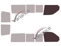 Gabarit vitrage - kit vitres avant - Volkswagen Transporter T5 (5) Court 6 portes (2003 - 2015) Gabarit vitrage - kit vitres avant - Volkswagen Transporter T5 (5) Court 6 portes (2003 - 2015)