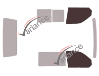 Glazing template - front window kit - Volkswagen Transporter T6 (6) 4 door van (since 2015) Glazing template - front window kit - Volkswagen Transporter T6 (6) 4 door van (since 2015)