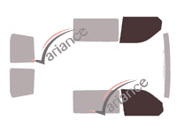 Glazing template - front window kit - Volkswagen Transporter T6 (6) 5-door van (since 2015) Glazing template - front window kit - Volkswagen Transporter T6 (6) 5-door van (since 2015)
