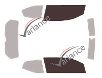 Glazing template - front window kit - Volkswagen Up 3 doors (2012 - 2021) Glazing template - front window kit - Volkswagen Up 3 doors (2012 - 2021)