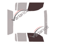 Glazing template - front window kit - Volkswagen Amarok (1) Pick-up 4 doors (2010 - 2020) Glazing template - front window kit - Volkswagen Amarok (1) Pick-up 4 doors (2010 - 2020)