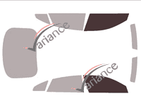 Glazing template - front window kit - Volkswagen Arteon Sedan 4 doors (since 2017) Glazing template - front window kit - Volkswagen Arteon Sedan 4 doors (since 2017)