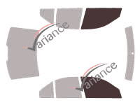 Glazing template - front window kit - Volkswagen Bora (1) Berline 4 doors (1998 - 2005) Glazing template - front window kit - Volkswagen Bora (1) Berline 4 doors (1998 - 2005)