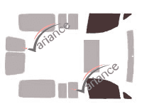 Glazing template - front window kit - Volkswagen Caddy (4) Maxi 6 doors (2016 - 2020) Glazing template - front window kit - Volkswagen Caddy (4) Maxi 6 doors (2016 - 2020)