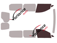 Glazing template - front window kit - Volkswagen Caddy (5) Maxi 2 Doors 6 doors (since 2021) Glazing template - front window kit - Volkswagen Caddy (5) Maxi 2 Doors 6 doors (since 2021)