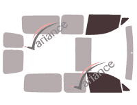 Glazing template - front window kit - Volkswagen Caddy (3) Maxi 6 doors (2007 - 2016) Glazing template - front window kit - Volkswagen Caddy (3) Maxi 6 doors (2007 - 2016)