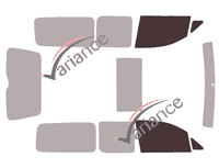 Glazing template - front window kit - Volkswagen Caddy (4) Maxi 5 doors (2016 - 2020) Glazing template - front window kit - Volkswagen Caddy (4) Maxi 5 doors (2016 - 2020)