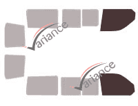 Glazing template - front window kit - Volkswagen Caravelle (T5) Court 6 doors (2003 - 2015) Glazing template - front window kit - Volkswagen Caravelle (T5) Court 6 doors (2003 - 2015)