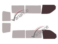 Glazing template - front window kit - Volkswagen Caravelle (T5) Court 4 doors (2003 - 2015) Glazing template - front window kit - Volkswagen Caravelle (T5) Court 4 doors (2003 - 2015)