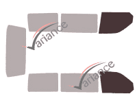 Glazing template - front window kit - Volkswagen Caravelle (T5) Court 4 doors (2003 - 2015) Glazing template - front window kit - Volkswagen Caravelle (T5) Court 4 doors (2003 - 2015)