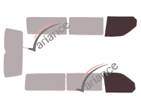 Glazing template - front window kit - Volkswagen Caravelle (T5) Long 4 doors (2003 - 2015) Glazing template - front window kit - Volkswagen Caravelle (T5) Long 4 doors (2003 - 2015)
