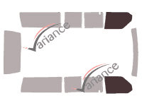 Glazing template - front window kit - Volkswagen Caravelle (T4) Long 4 doors (1990 - 2003) Glazing template - front window kit - Volkswagen Caravelle (T4) Long 4 doors (1990 - 2003)
