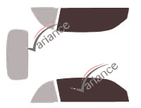 Glazing template - front window kit - Volkswagen Coccinelle (3) Cabriolet 2 doors (2012 - 2018) Glazing template - front window kit - Volkswagen Coccinelle (3) Cabriolet 2 doors (2012 - 2018)