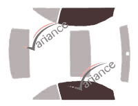 Glazing template - front window kit - Volkswagen Eos CC 2 doors (2006 - 2015) Glazing template - front window kit - Volkswagen Eos CC 2 doors (2006 - 2015)