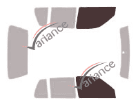Glazing template - front window kit - Volkswagen Golf (3) 5 doors (1991 - 1999) Glazing template - front window kit - Volkswagen Golf (3) 5 doors (1991 - 1999)