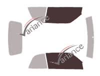 Glazing template - front window kit - Volkswagen Golf (3) Cabriolet 2 doors (1991 - 2002) Glazing template - front window kit - Volkswagen Golf (3) Cabriolet 2 doors (1991 - 2002)