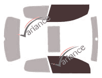 Glazing template - front window kit - Volkswagen Golf (5) 3 doors (2003 - 2009) Glazing template - front window kit - Volkswagen Golf (5) 3 doors (2003 - 2009)