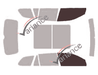 Glazing template - front window kit - Volkswagen Golf (5) SW Break 5 doors (2006 - 2010) Glazing template - front window kit - Volkswagen Golf (5) SW Break 5 doors (2006 - 2010)