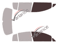 Glazing template - front window kit - Volkswagen Golf (6) Cross 5 doors (2010 - 2015) Glazing template - front window kit - Volkswagen Golf (6) Cross 5 doors (2010 - 2015)