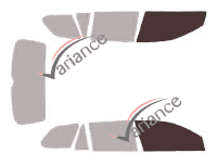 Glazing template - front window kit - Volkswagen Golf (6) Variant Break 5 doors (2010 - 2014) Glazing template - front window kit - Volkswagen Golf (6) Variant Break 5 doors (2010 - 2014)