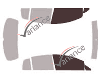 Glazing template - front window kit - Volkswagen Golf (5) Cross 5 doors (2006 - 2009) Glazing template - front window kit - Volkswagen Golf (5) Cross 5 doors (2006 - 2009)