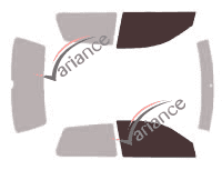 Glazing template - front window kit - Volkswagen Golf (4) 3 doors (1997 - 2004) Glazing template - front window kit - Volkswagen Golf (4) 3 doors (1997 - 2004)