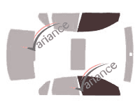Glazing template - front window kit - Volkswagen Jetta (5) Berline 4 doors (2005 - 2010) Glazing template - front window kit - Volkswagen Jetta (5) Berline 4 doors (2005 - 2010)