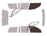 Glazing template - front window kit - Volkswagen Jetta (4) Break 5 doors (1999 - 2006) Glazing template - front window kit - Volkswagen Jetta (4) Break 5 doors (1999 - 2006)