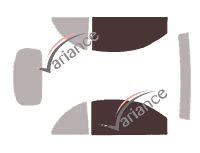 Glazing template - front window kit - Volkswagen New Beetle (2) Cabriolet 2 doors (2003 - 2011) Glazing template - front window kit - Volkswagen New Beetle (2) Cabriolet 2 doors (2003 - 2011)