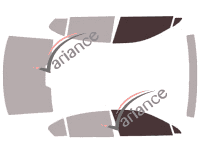 Glazing template - front window kit - Volkswagen Passat (8) Berline 4 doors (2014 - 2022) Glazing template - front window kit - Volkswagen Passat (8) Berline 4 doors (2014 - 2022)