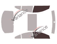 Glazing template - front window kit - Volkswagen Passat (6) CC Berline 4 doors (2008 - 2012) Glazing template - front window kit - Volkswagen Passat (6) CC Berline 4 doors (2008 - 2012)