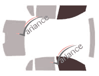 Glazing template - front window kit - Volkswagen Phaeton (1) Berline 4 doors (2002 - 2009) Glazing template - front window kit - Volkswagen Phaeton (1) Berline 4 doors (2002 - 2009)