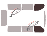 Plantilla de acristalamiento - kit de ventana delantera - Volkswagen Transporter T6 (6) Largo 5 puertas (desde 2015) Plantilla de acristalamiento - kit de ventana delantera - Volkswagen Transporter T6 (6) Largo 5 puertas (desde 2015)