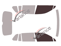 Glazing template - front window kit - Volkswagen Tiguan (2) 5 doors (2016 - 2023) Glazing template - front window kit - Volkswagen Tiguan (2) 5 doors (2016 - 2023)