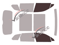 Glazing template - front window kit - Volkswagen Touareg (3) 5 doors (since 2019) Glazing template - front window kit - Volkswagen Touareg (3) 5 doors (since 2019)